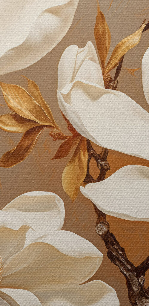 White flowers on a branch