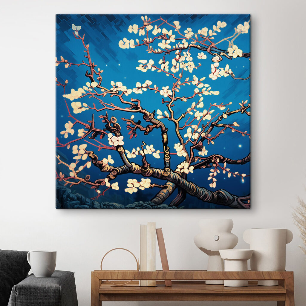 Tree with white flowers