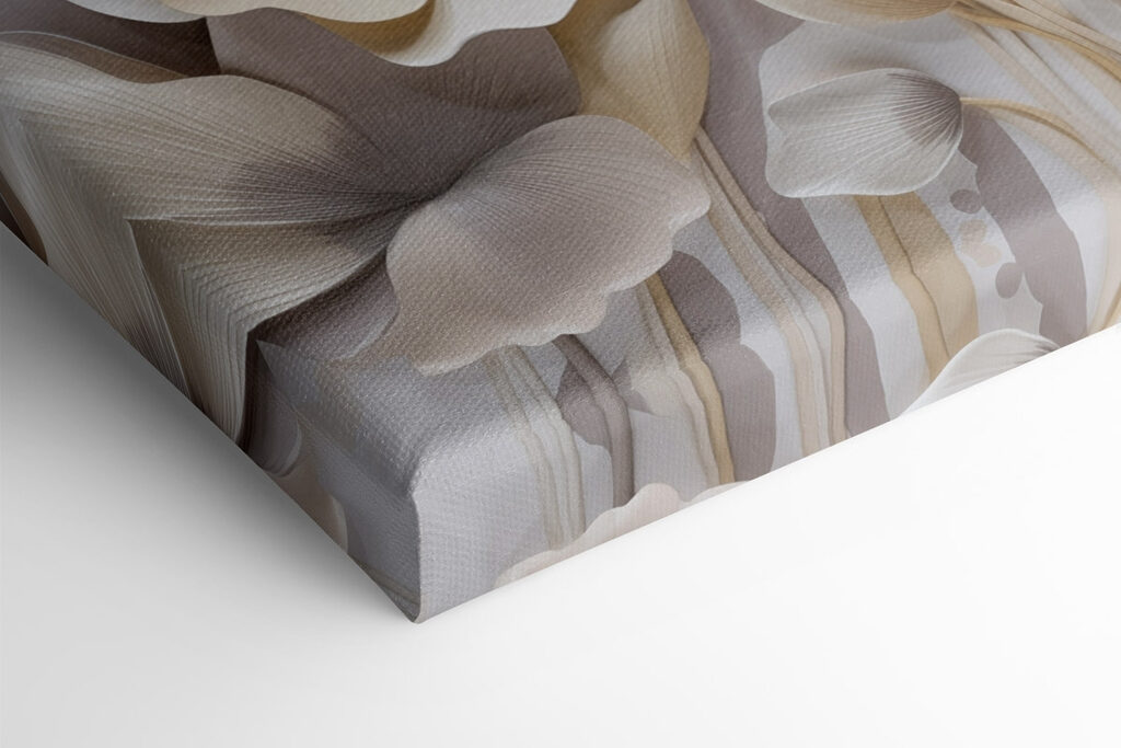 Delicate blooms in soft pastel tones