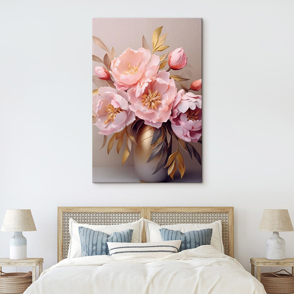 Bouquet of pink flowers