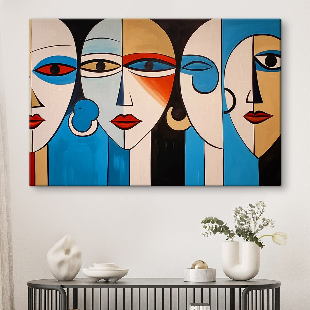 Painting of a group of people