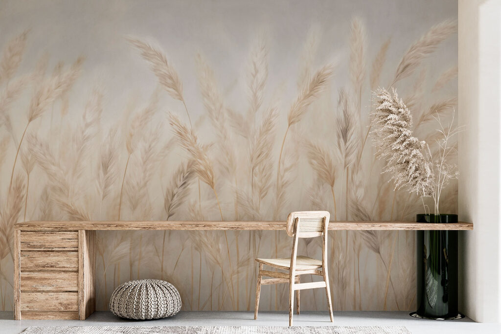 Soft grasses swaying in the breeze Soft grasses swaying in the breeze