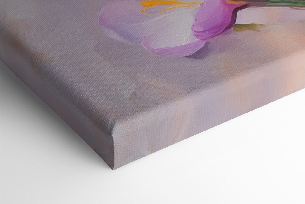 Delicate blooms in soft hues