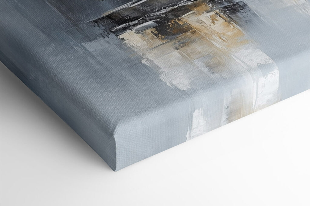 Painting of sailboats on water