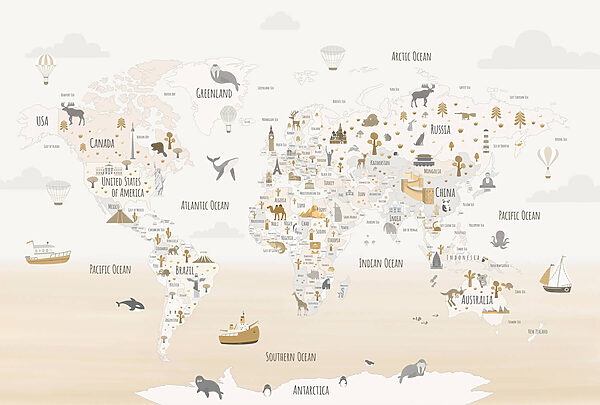 Mapa světa Mapa světa