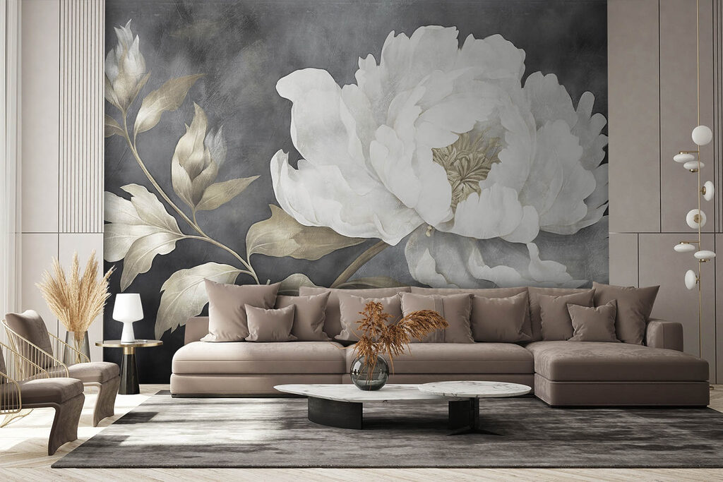 Elegant floral beauty in soft hues Elegant floral beauty in soft hues