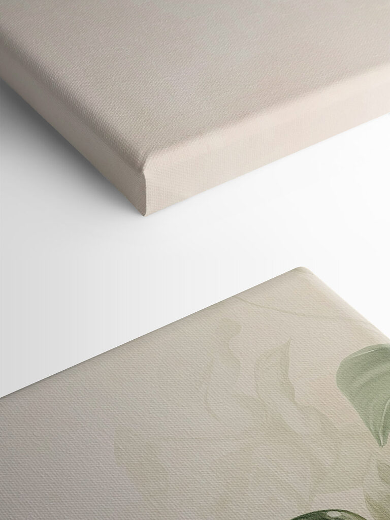 Serene greens in soft light