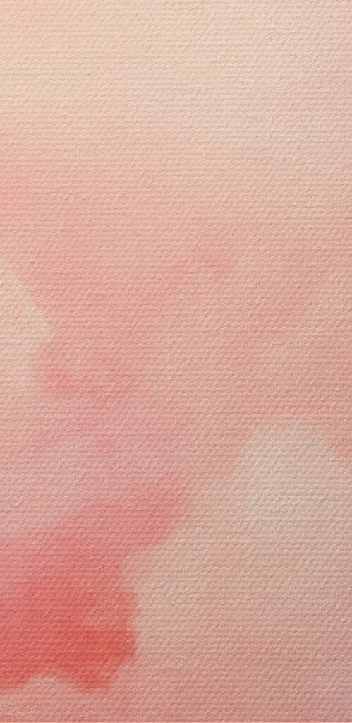 Pink clouds in the sky