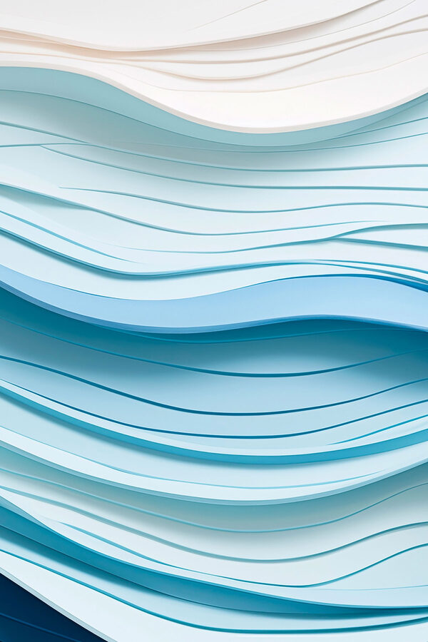 Blue and white wavy lines Blue and white wavy lines