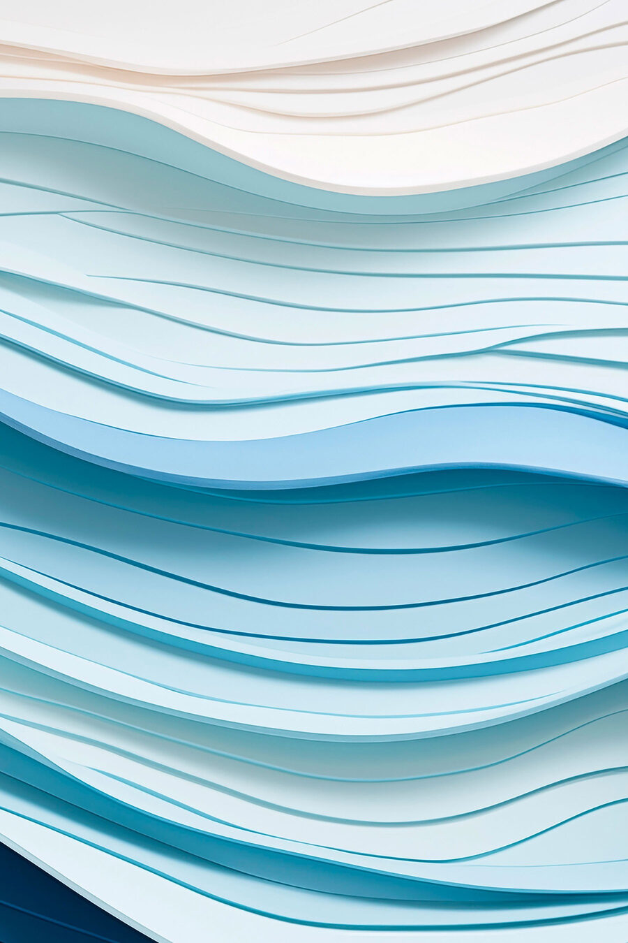 Blue and white wavy lines Blue and white wavy lines