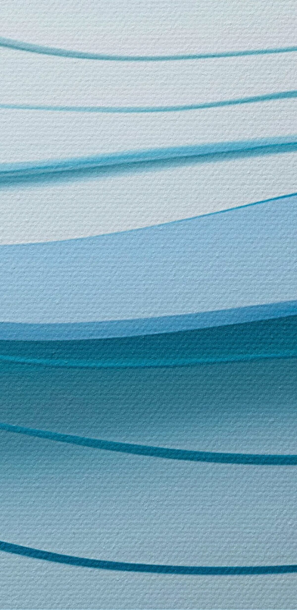 Blue and white wavy lines Blue and white wavy lines