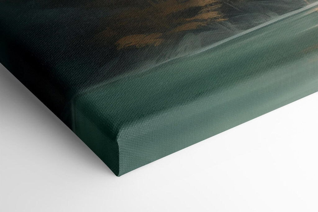 Bird flying over mountains