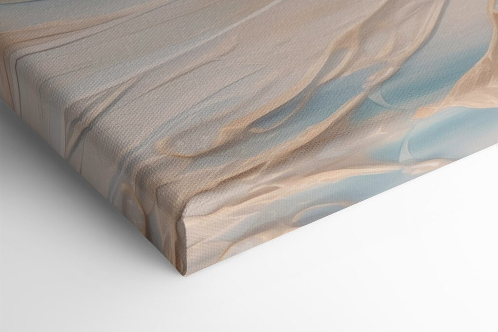 Serene ocean waves at sunset