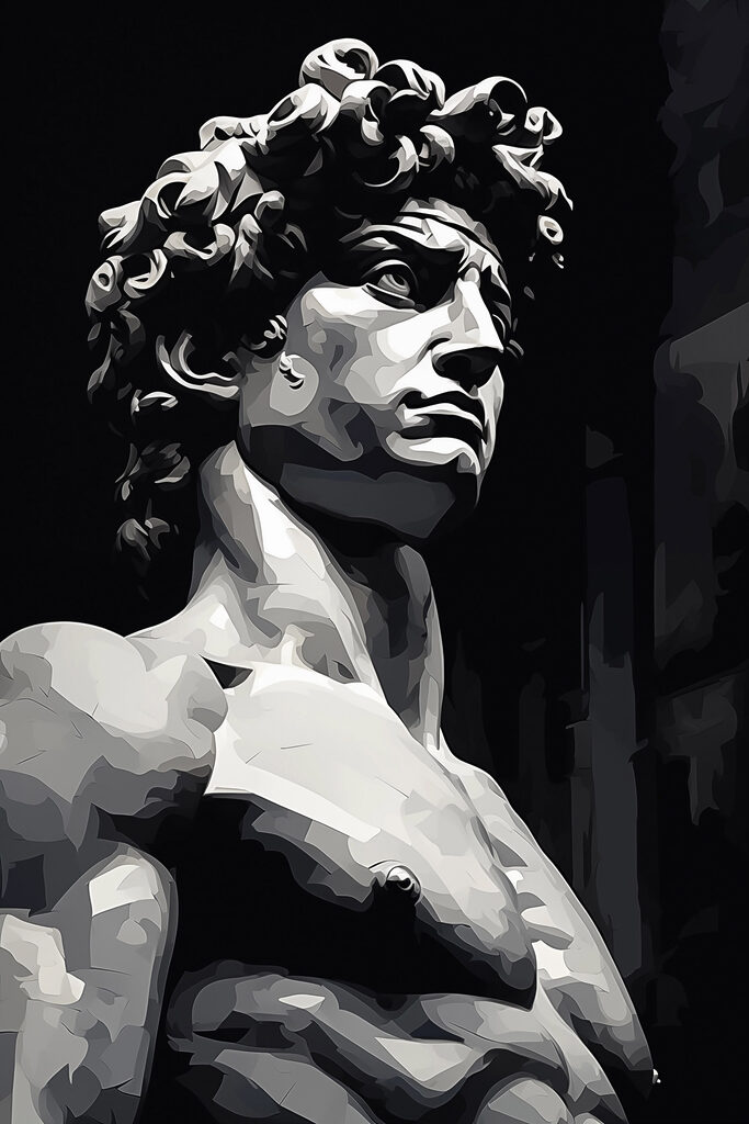 Statue of a man