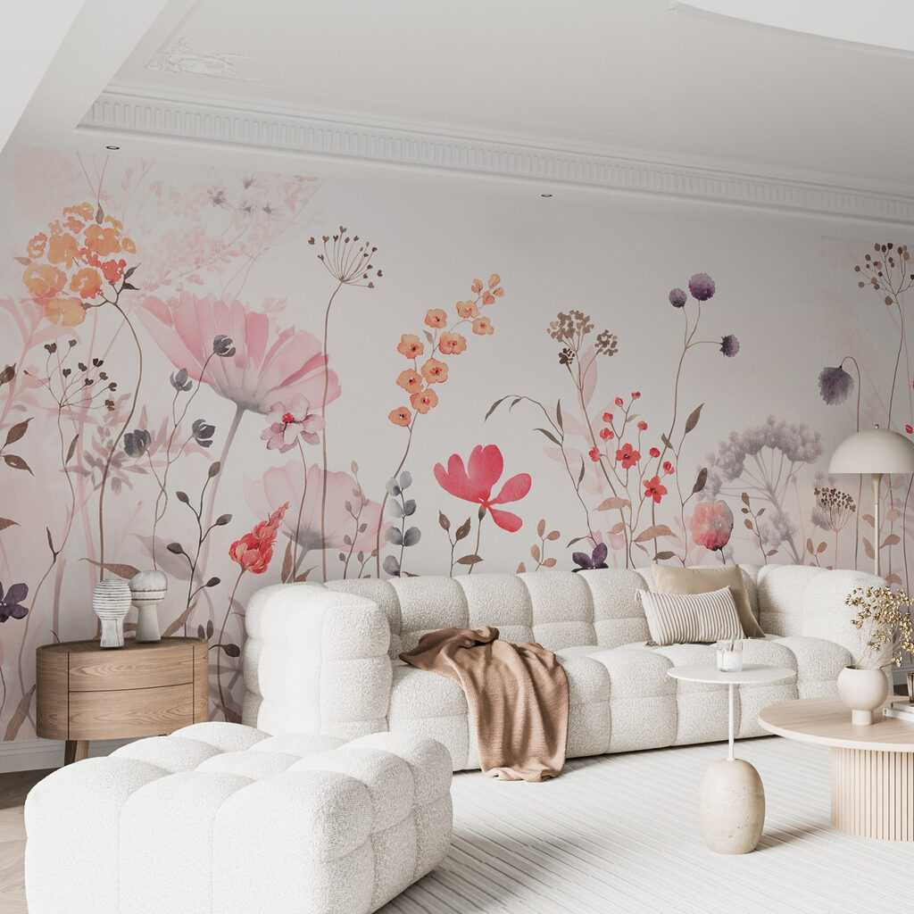 Painting of flowers and plants Painting of flowers and plants