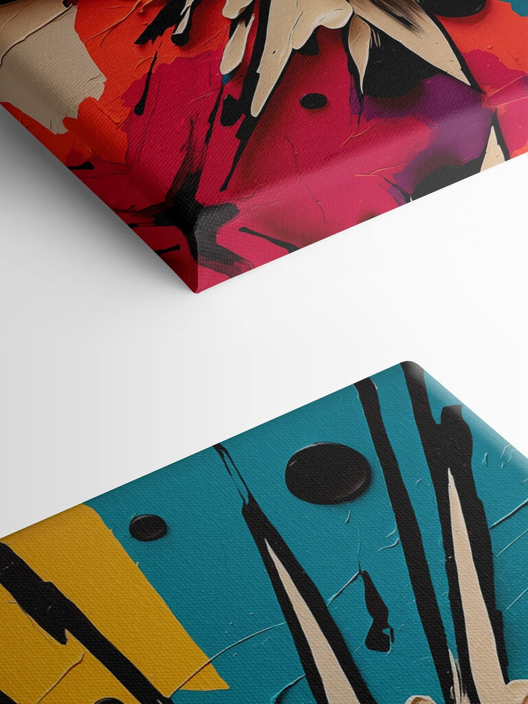 White and black explosion