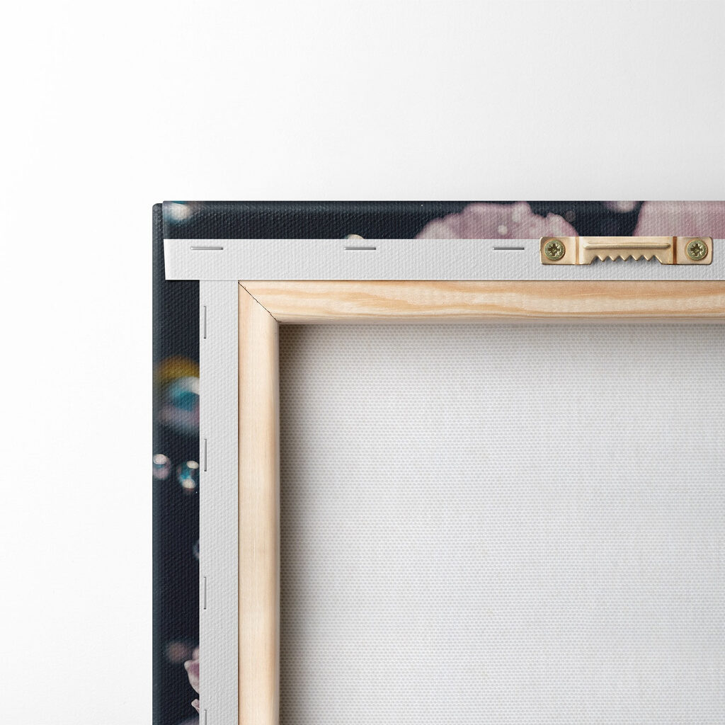 Delicate petals in tranquil water