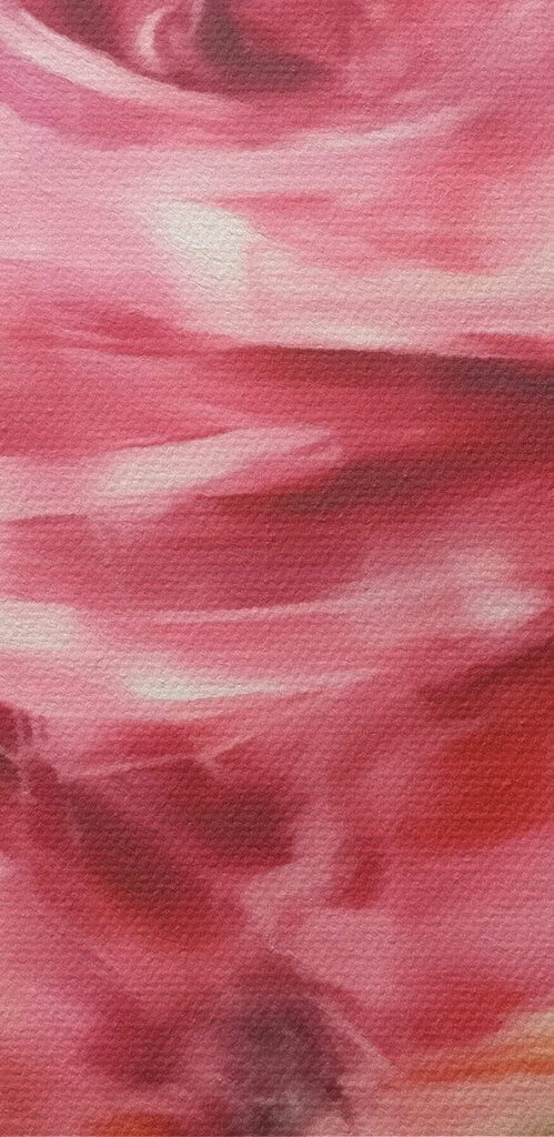Painting of a pink rose Painting of a pink rose
