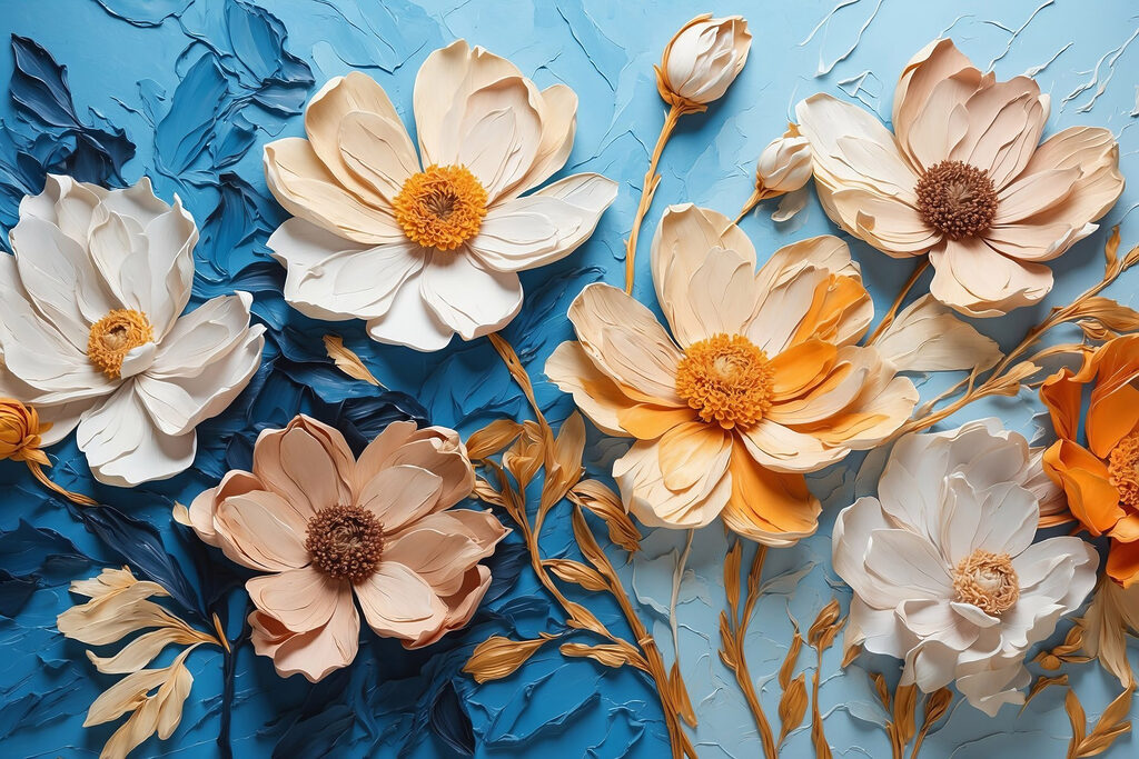 Stunning floral arrangement in vibrant hues