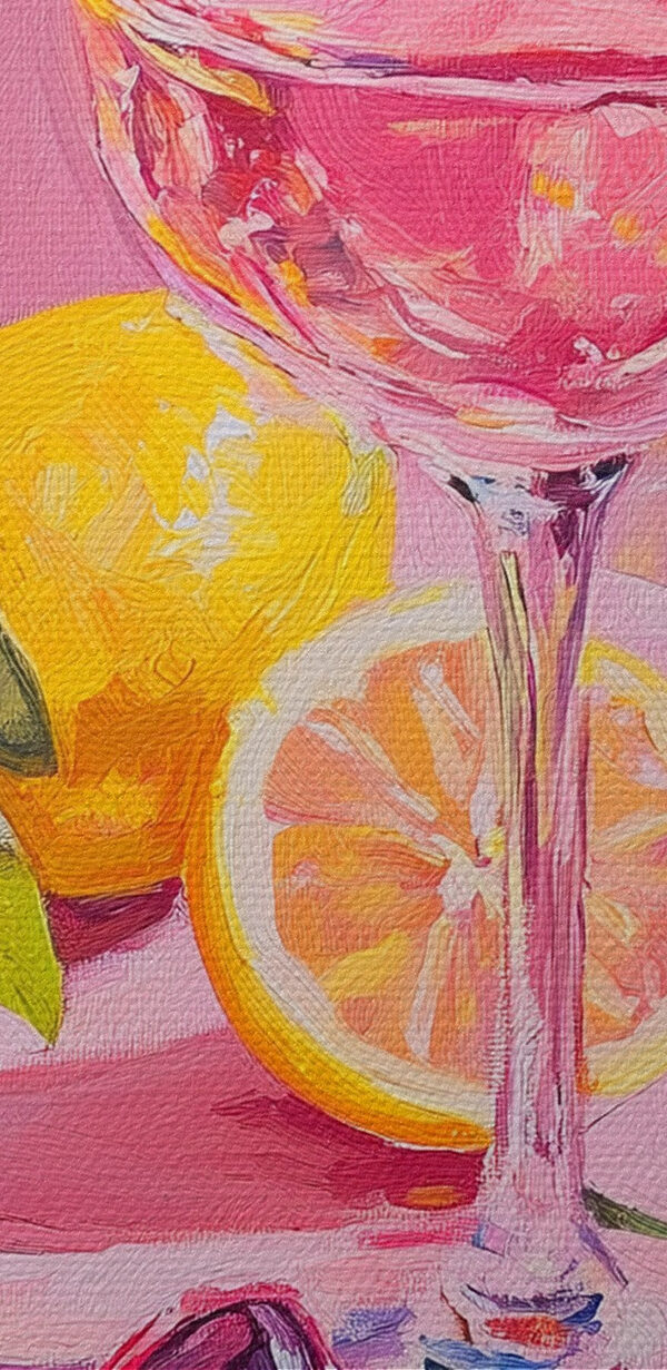 Sklenice vína vedle citronů a slunečních brýlí Sklenice vína vedle citronů a slunečních brýlí