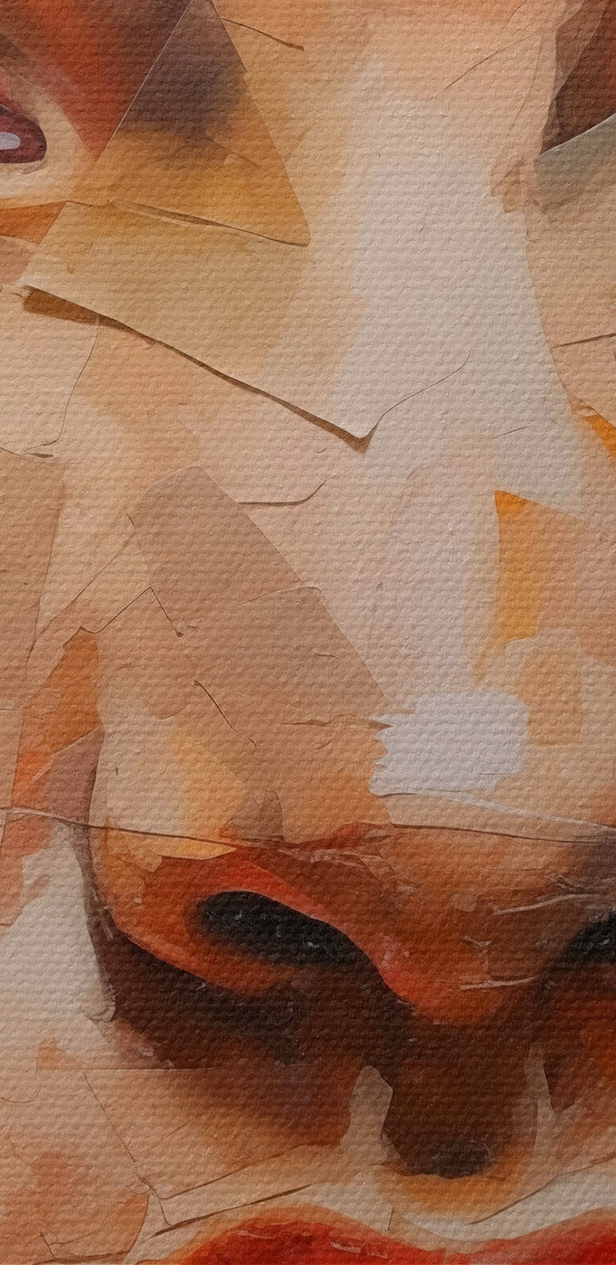 Malba ženského obličeje Malba ženského obličeje