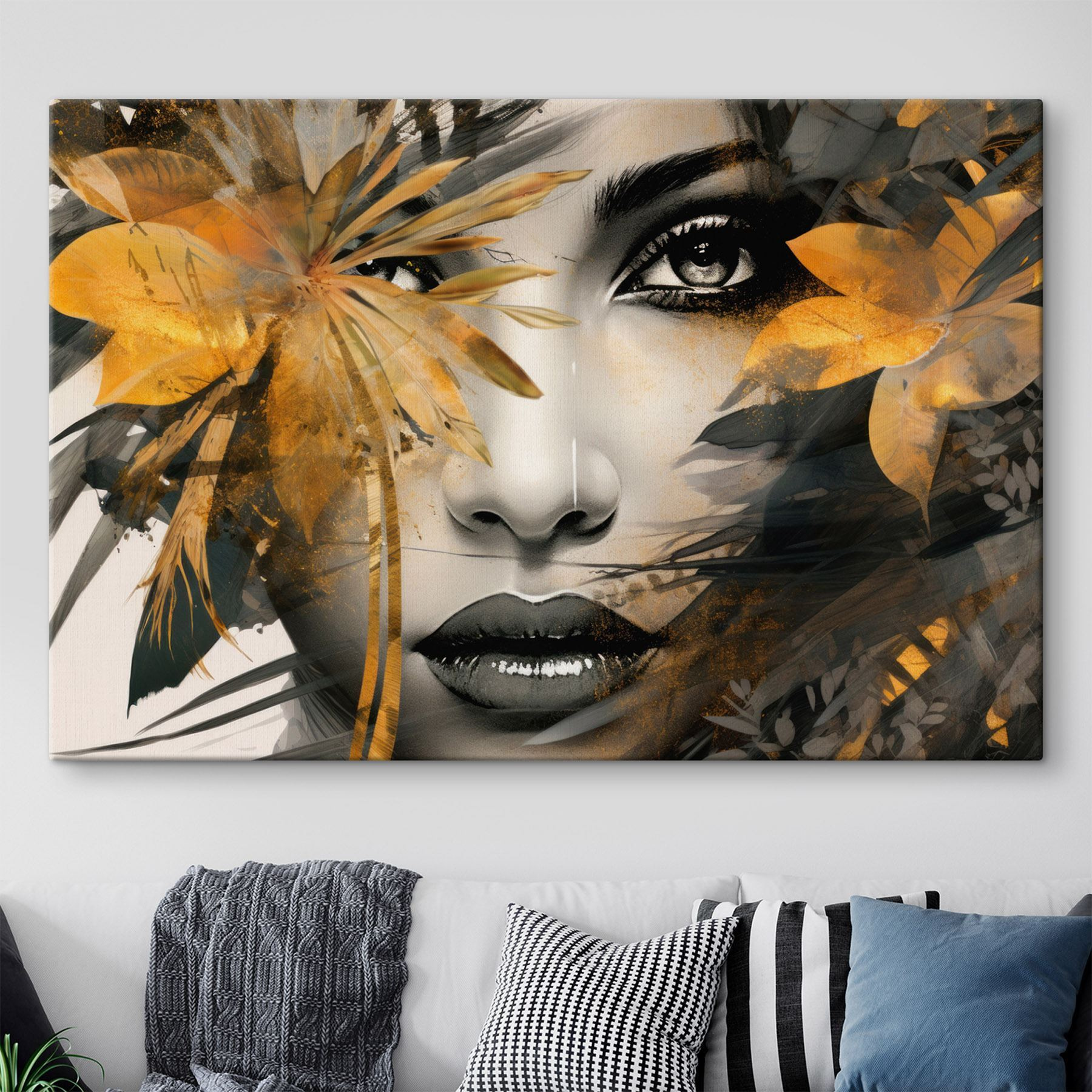 Mystical beauty surrounded by nature Mystical beauty surrounded by nature