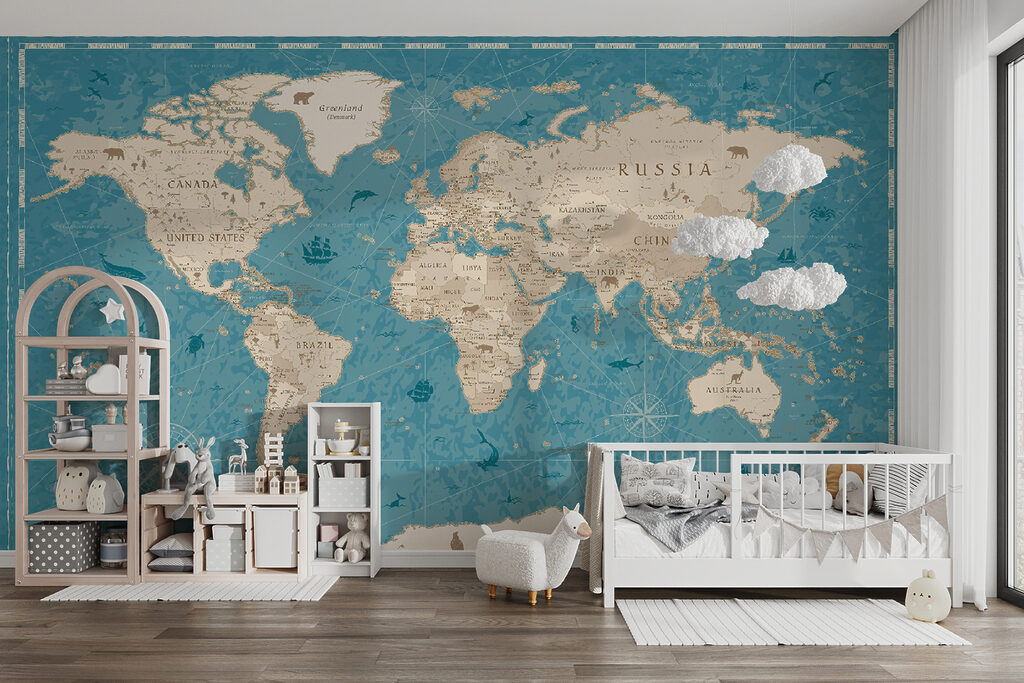 Map of the world