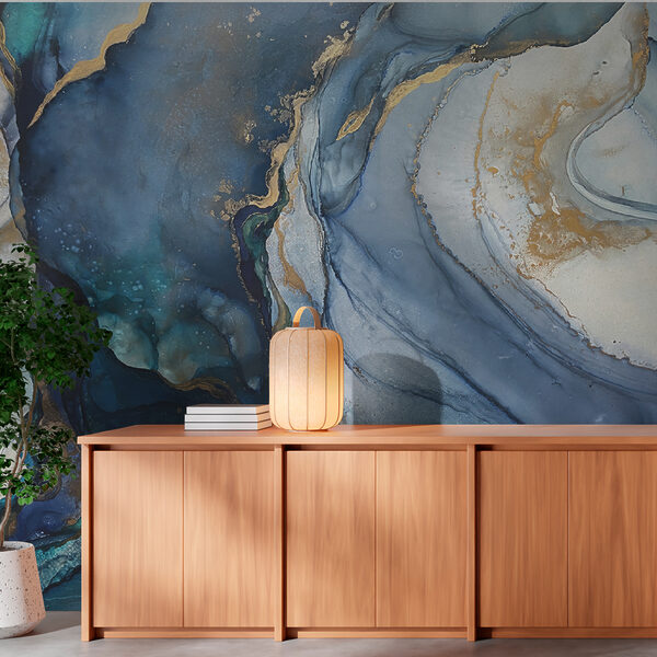 Azurové vlny objímají klidné pobřeží. Azurové vlny objímají klidné pobřeží.