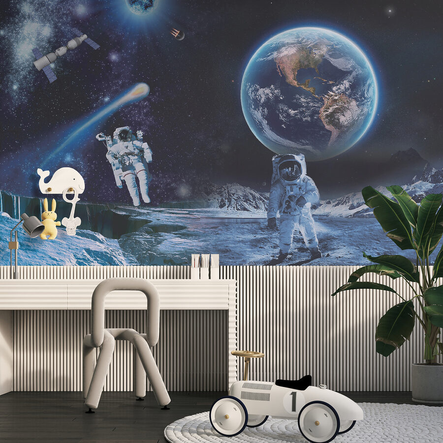 Astronauti na Měsíci