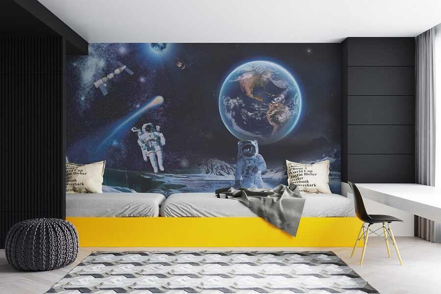 Astronauti na Měsíci