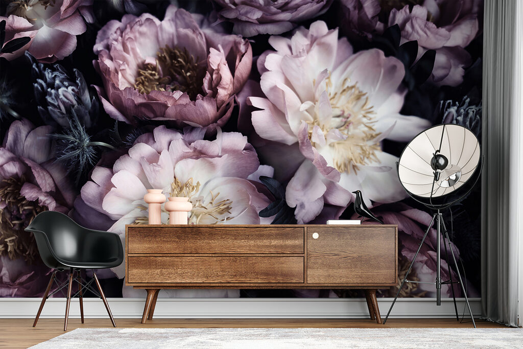 Elegant blooms in soft hues