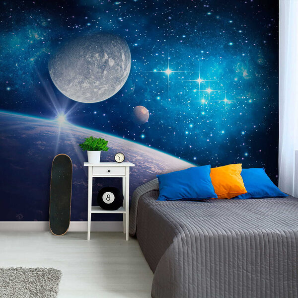 Planeta a Měsíc ve vesmíru Planeta a Měsíc ve vesmíru
