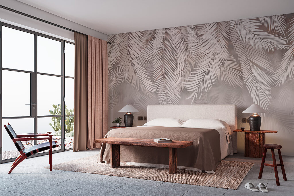 White feathered leaves White feathered leaves