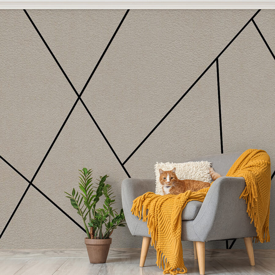 Fototapeta Geometrické vzory na texturovaném pozadí. - Image 2