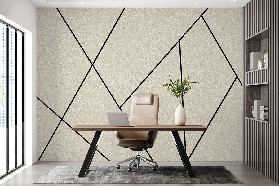 Fototapeta Geometrické vzory na texturovaném pozadí. - Image 3