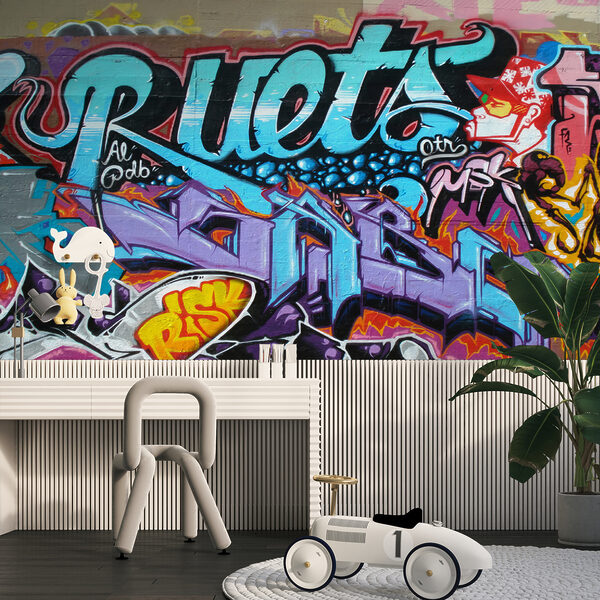 Zeď s graffiti Zeď s graffiti