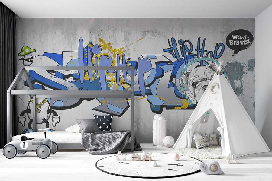 Graffiti na zdi