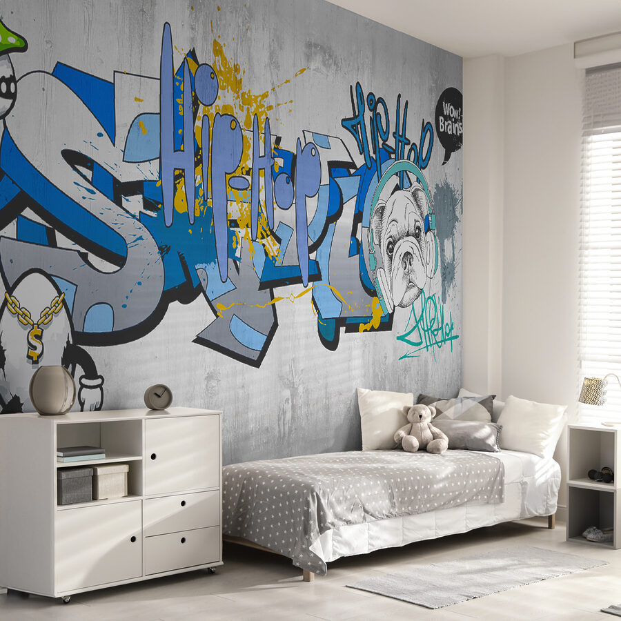 Graffiti na zdi