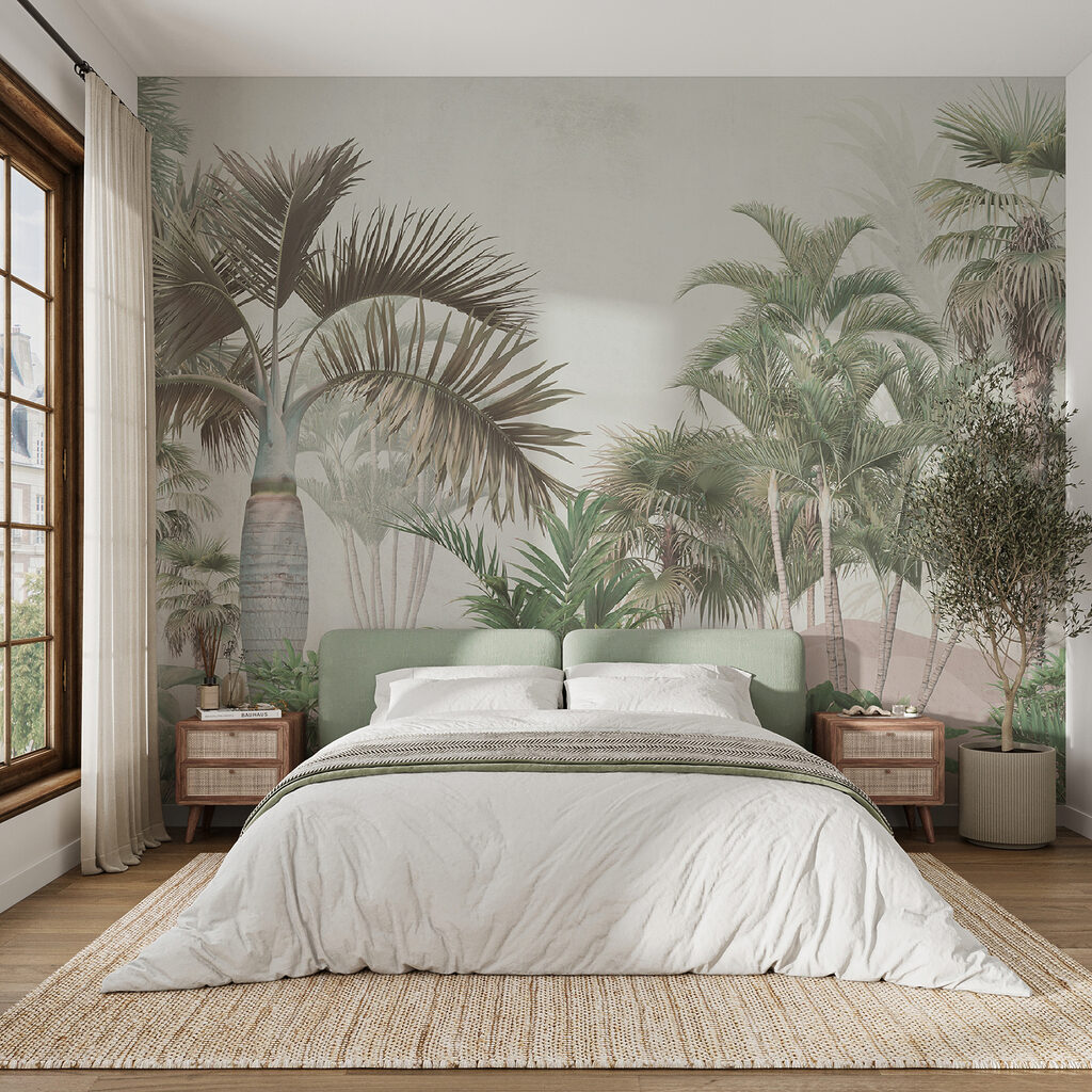 Group of palm trees Group of palm trees