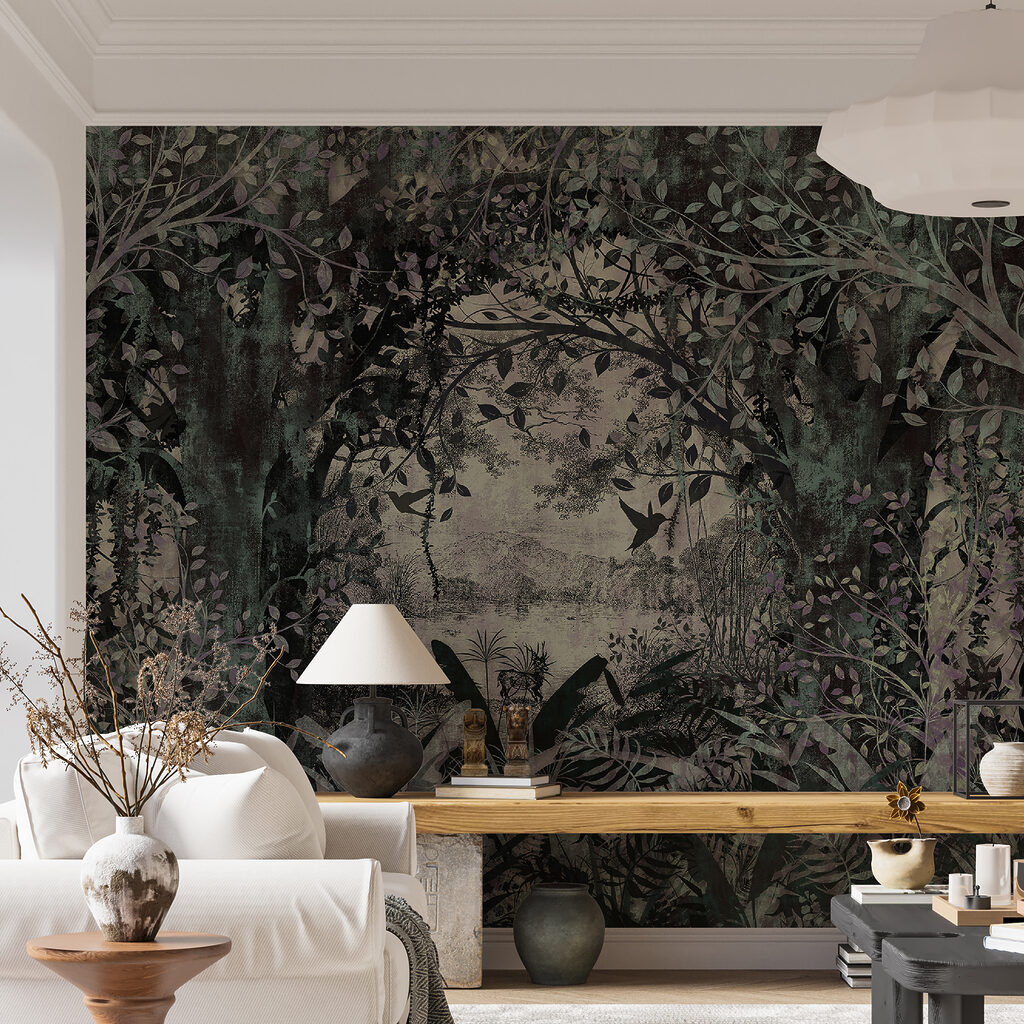 Painting of trees and plants Painting of trees and plants