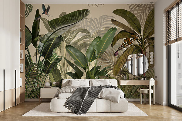 Group of tropical plants Group of tropical plants