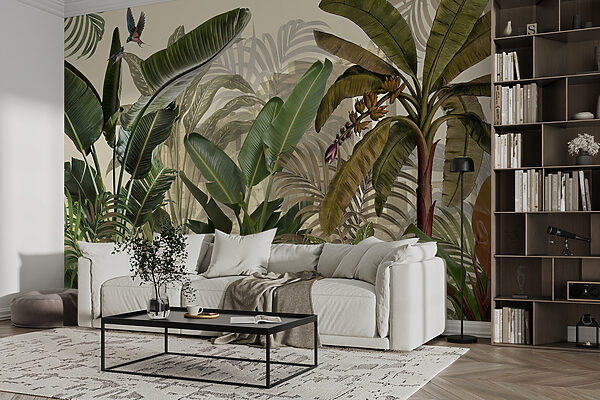 Group of tropical plants Group of tropical plants