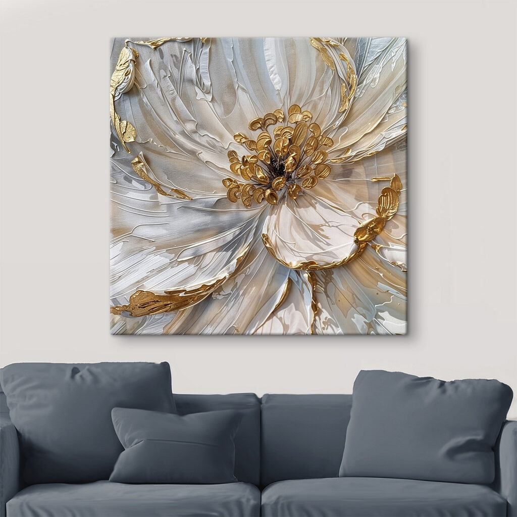 Elegant floral design with intricate details