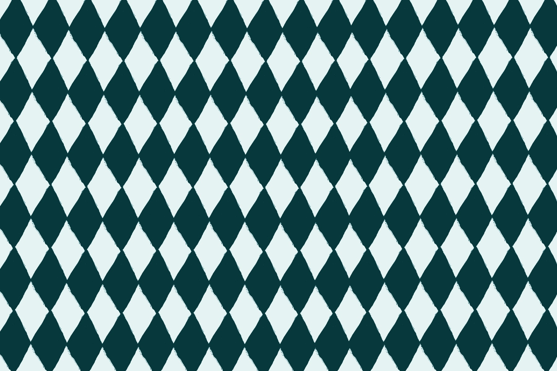 Black and white diamond pattern