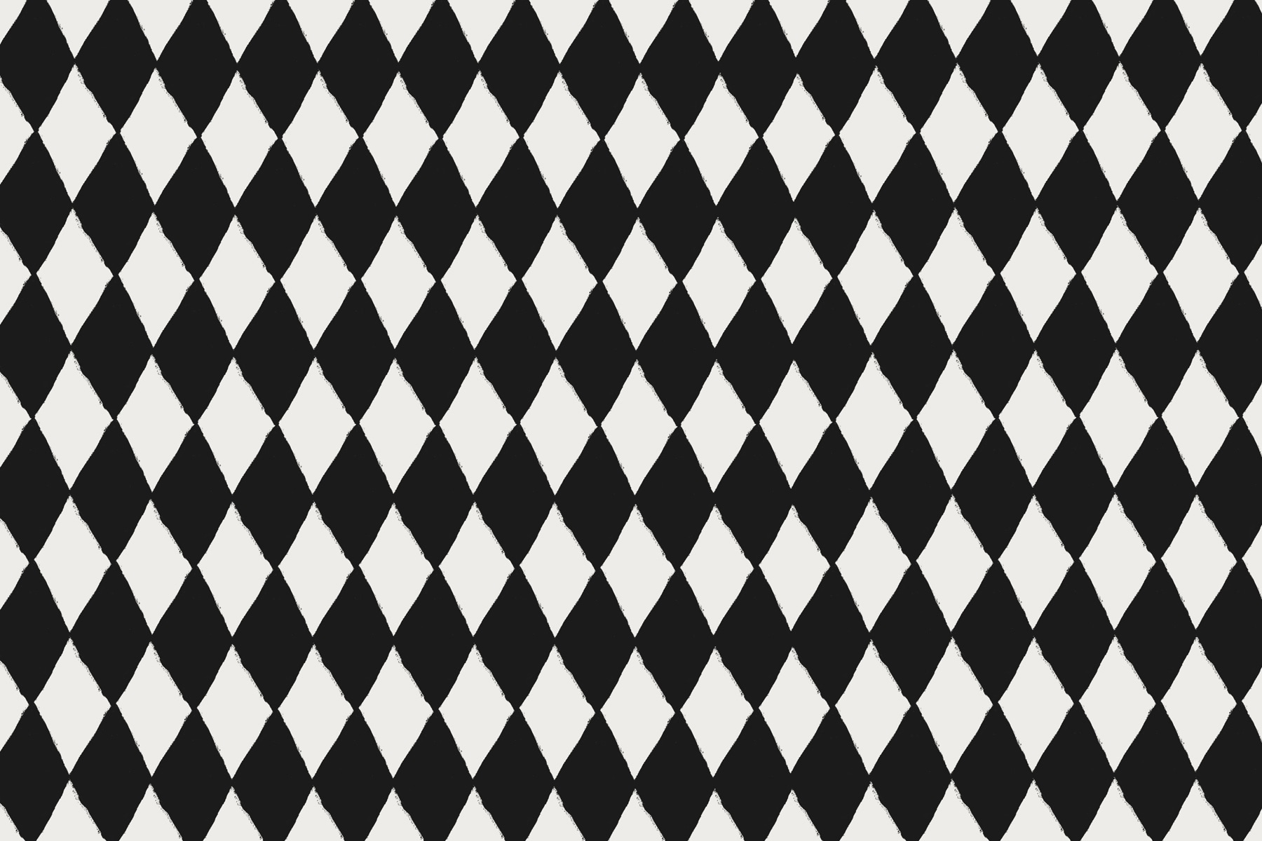 Black and white diamond pattern Black and white diamond pattern