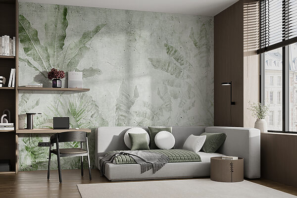 Texturované listy na tlumeném pozadí u73886v3pib3mr 600x400 - Texturované listy na tlumeném pozadí