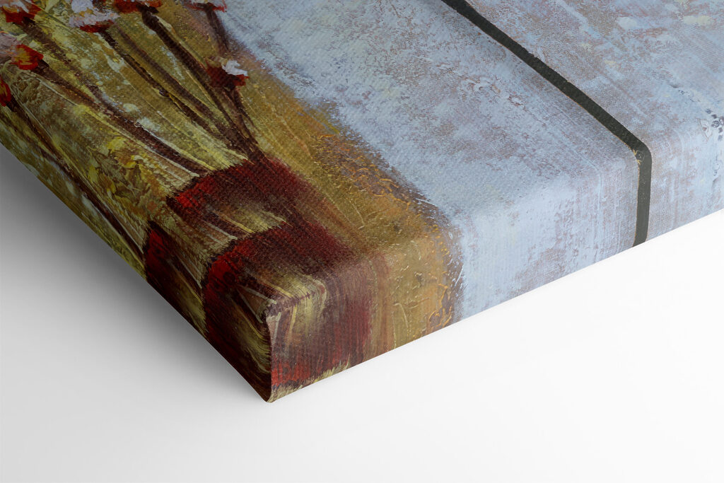 A painting of two women dancing