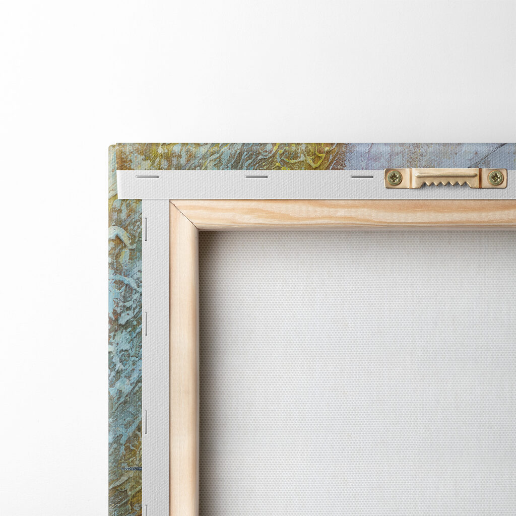 A painting of two women dancing