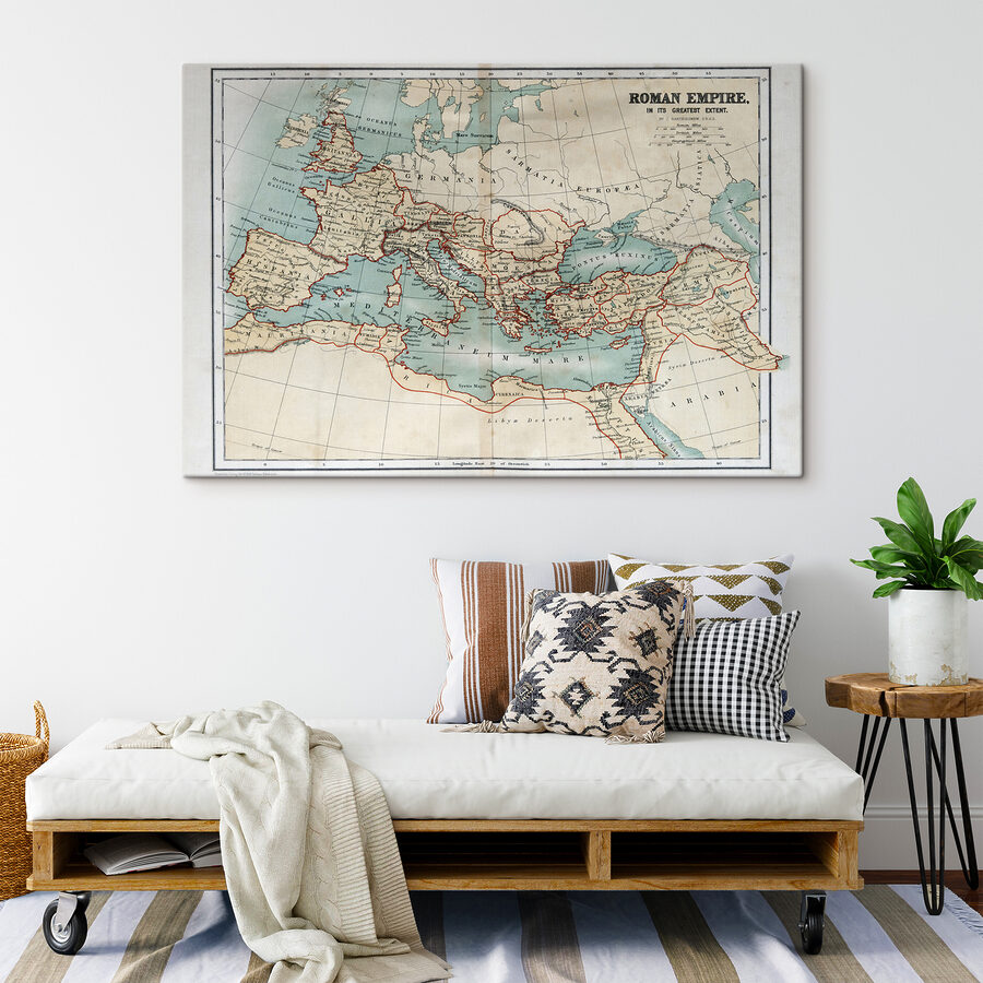 Mapa Evropy s červenými liniemi