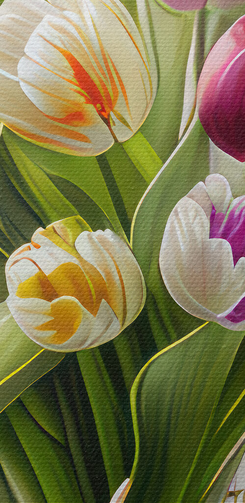 Kytice tulipánů ve skleněné váze s31219pzvl 499x1024 - Kytice tulipánů ve skleněné váze